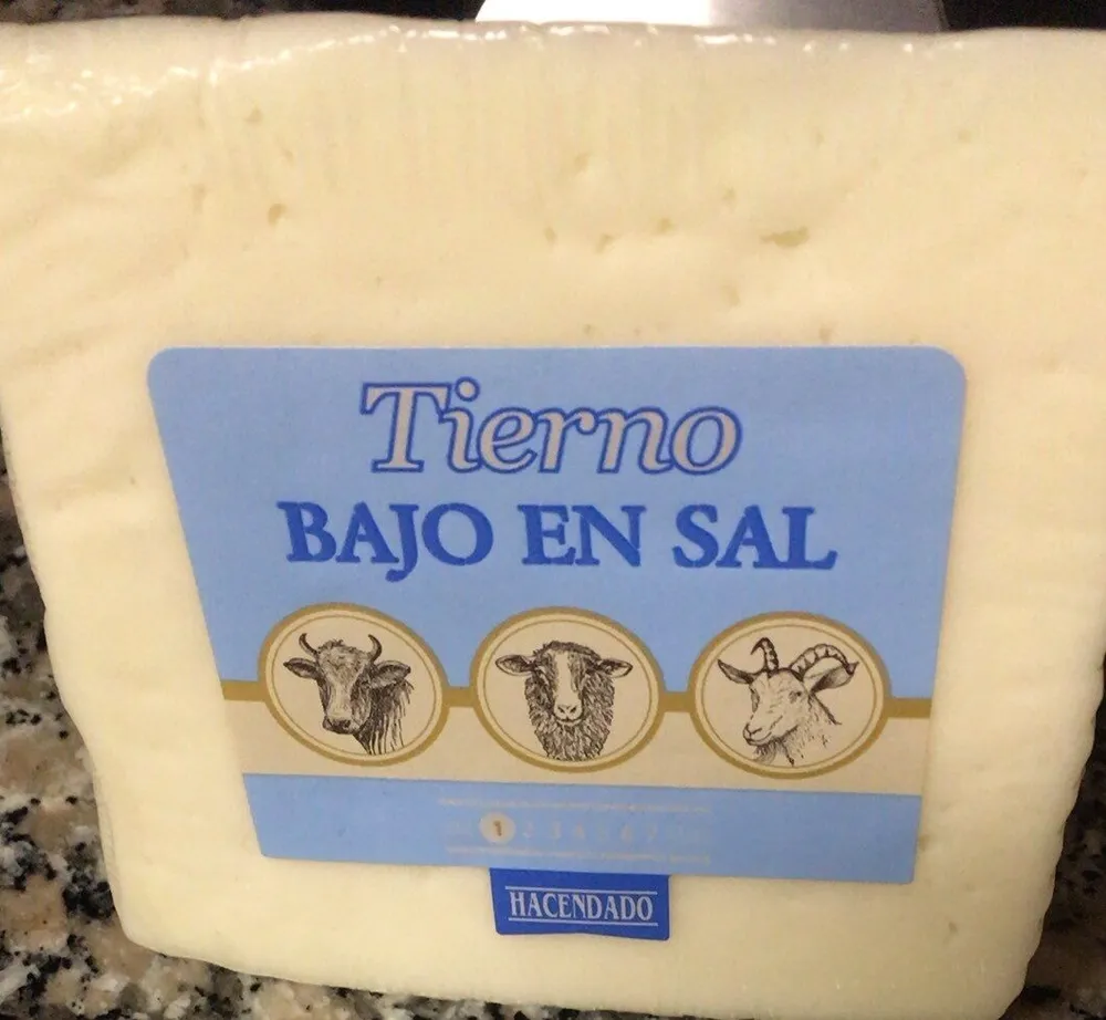 Tierno bajo en sal