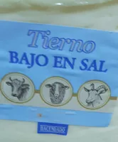 Queso tierno bajo en sal