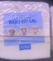 Queso tierno bajo en sal