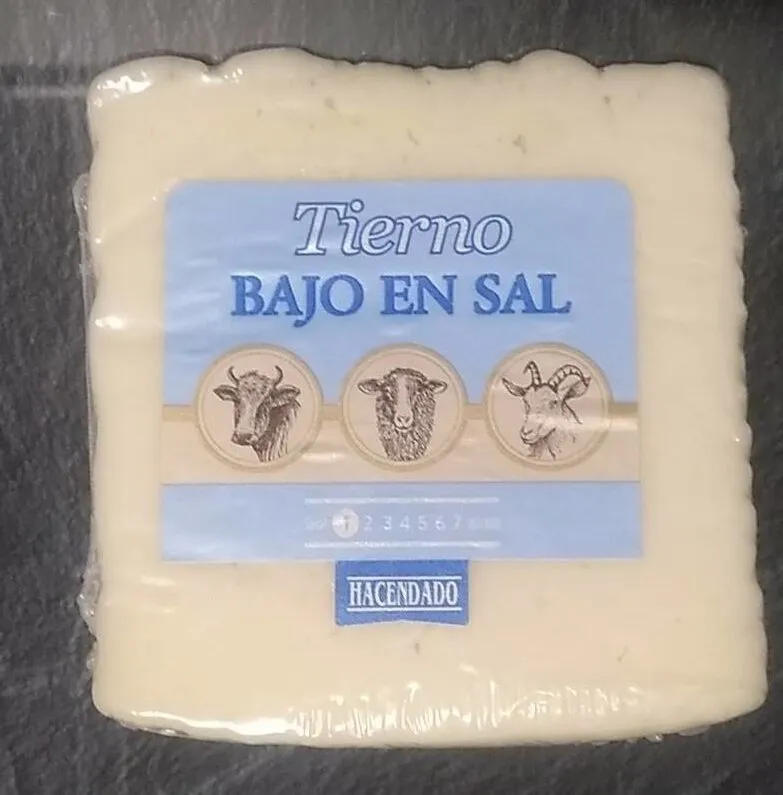 Tierno bajo en sal