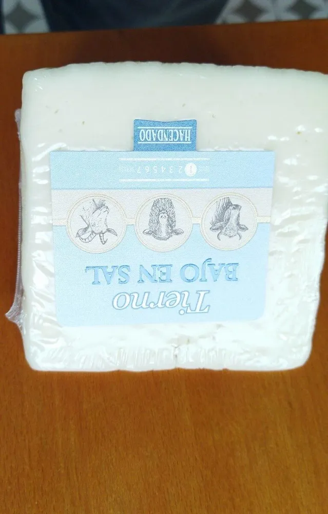 Queso tierno bajo en sal
