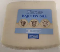 Queso tierno bajo en sal