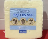 Queso tierno bajo en sal