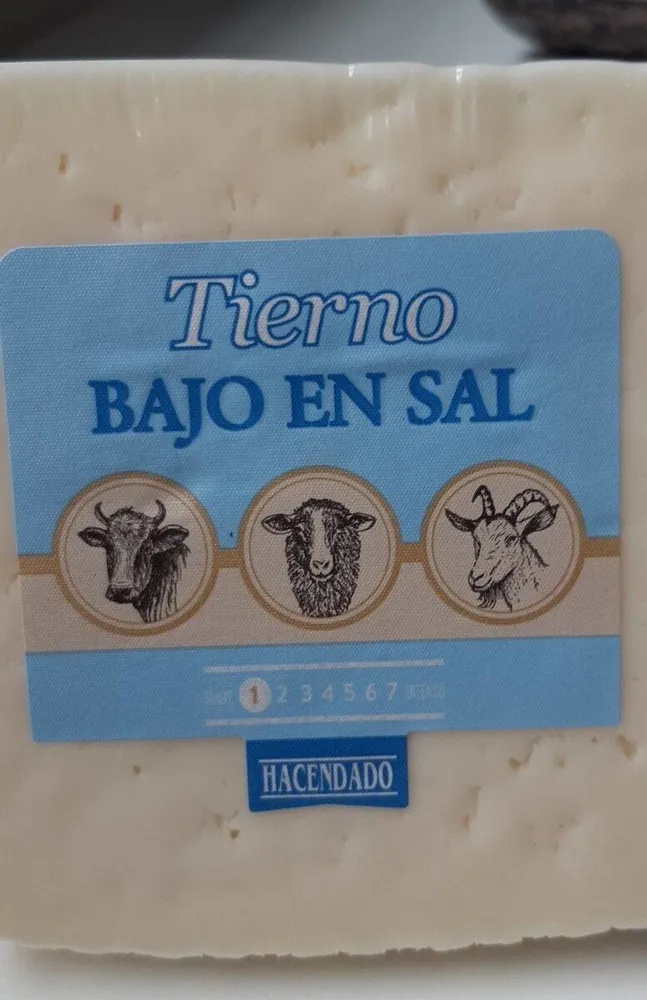 Tierno bajo en sal