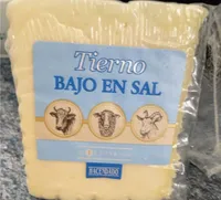 Queso tierno bajo en sal