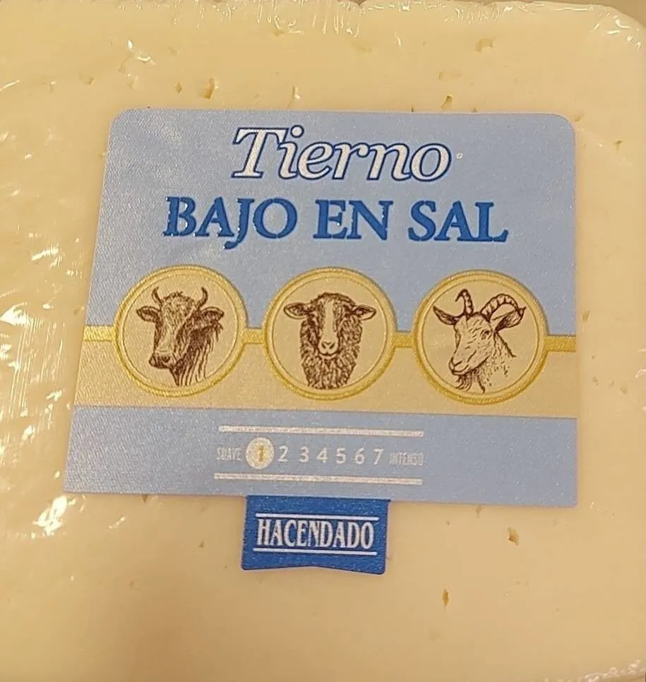 Tierno bajo en sal