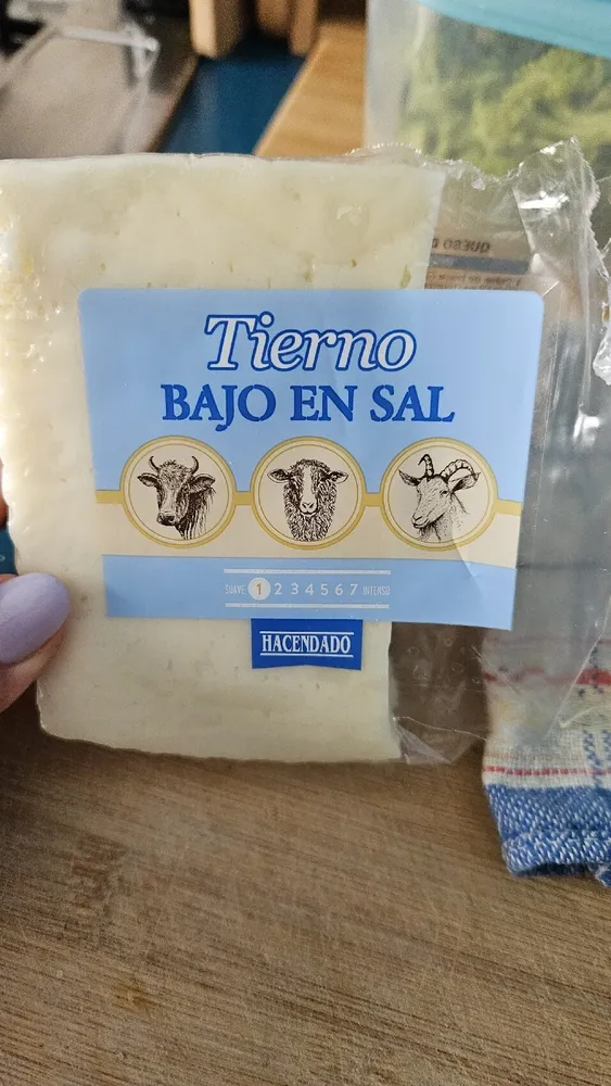 Queso Tierno Bajo En Sal