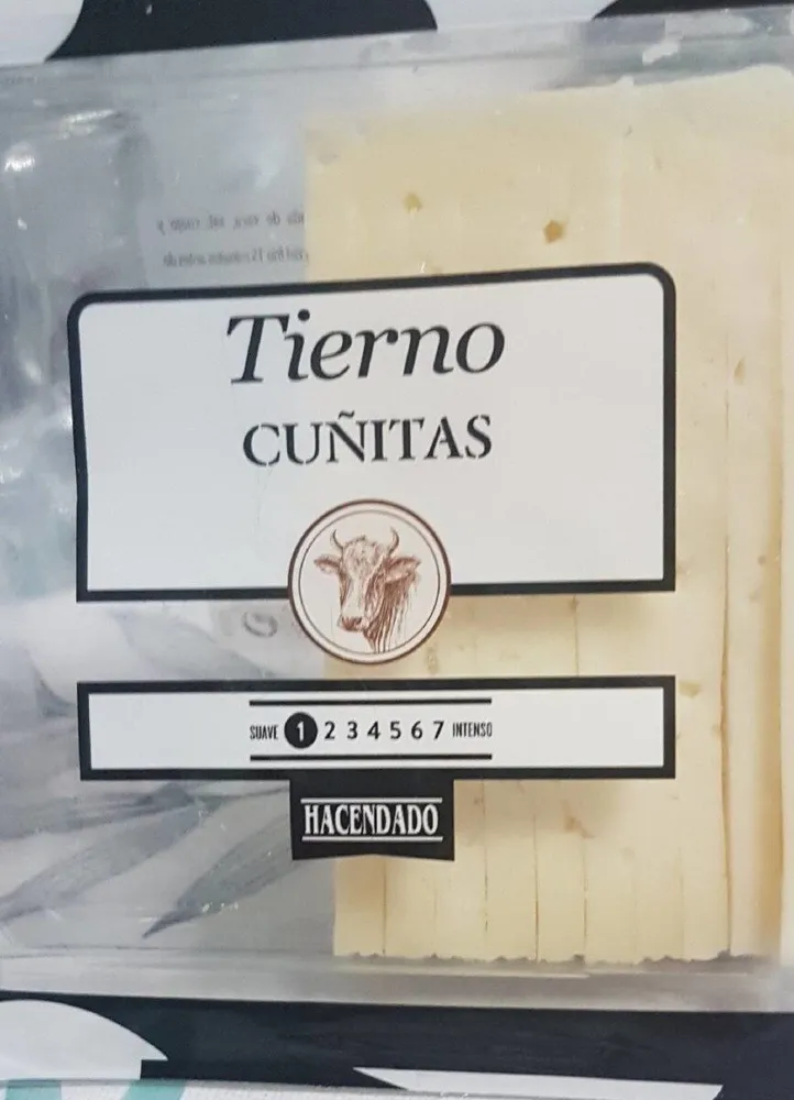 Queso tierno cuñitas vaca
