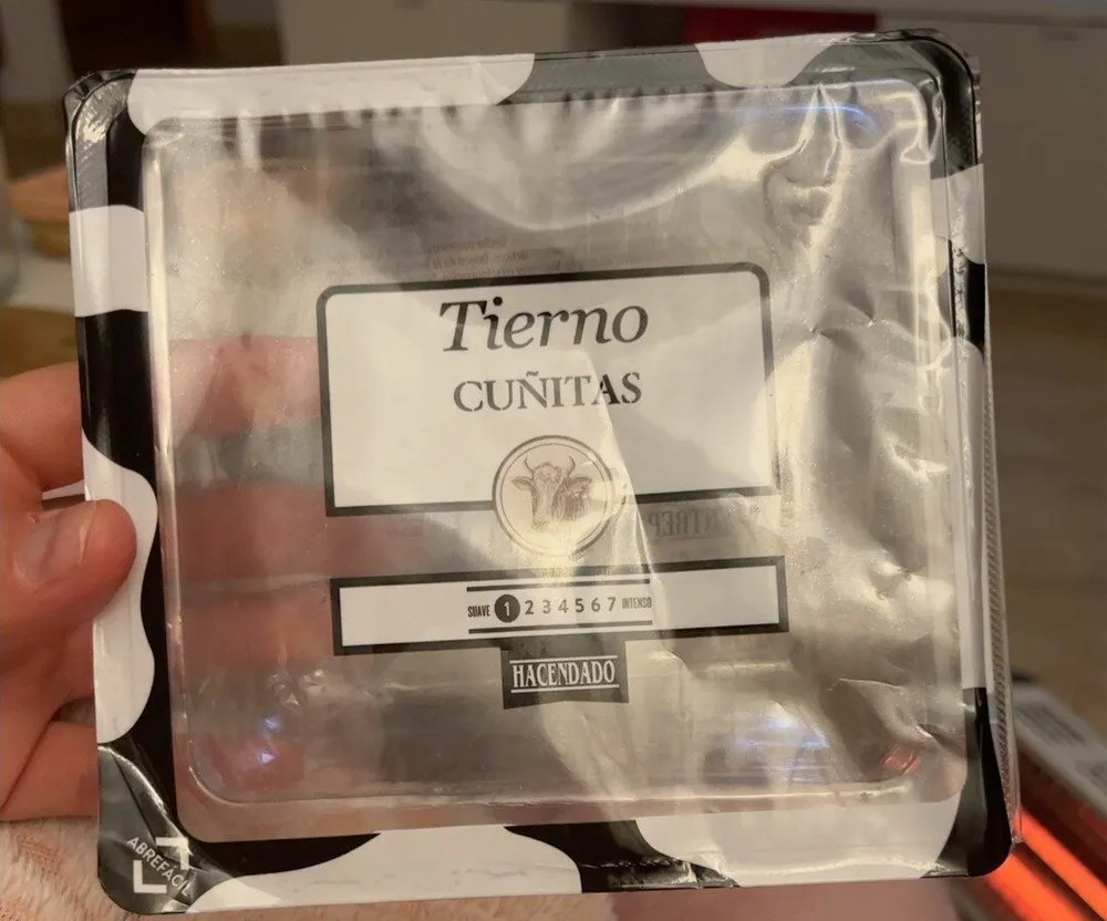 Queso tierno cuñitas
