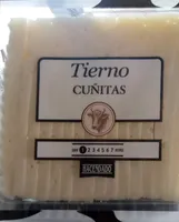 Queso de vaca en cuñitas