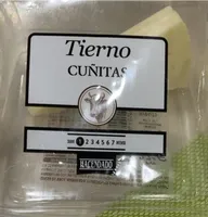 Queso tierno cuñitas