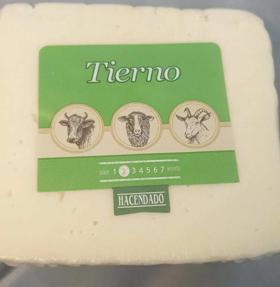 Queso tierno mezcla