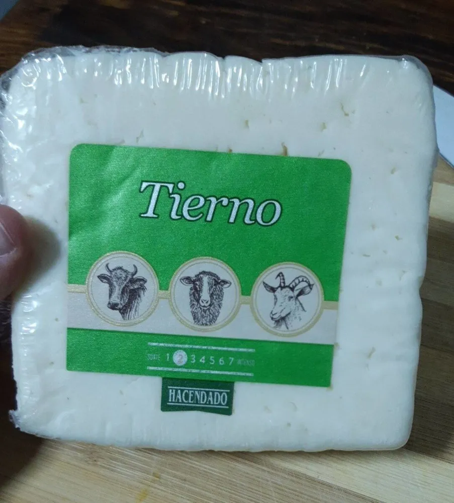 Queso tierno mercadona