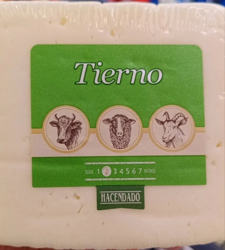 Queso tierno mezcla madurado