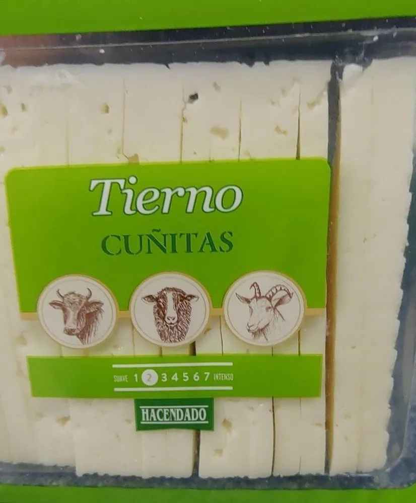 Queso tierno cañitas