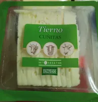 Queso tierno cuñitas