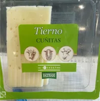 Queso tierno en cuñitas