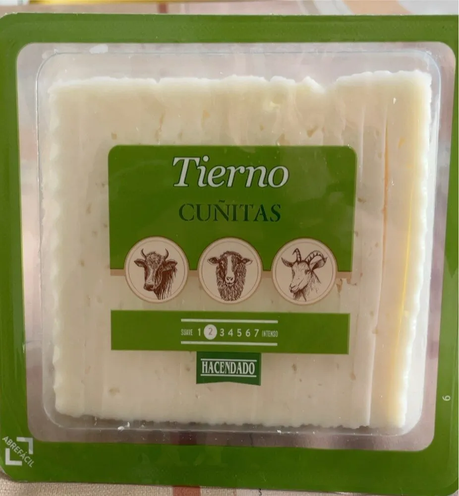 Queso mezcla curado cuñitas