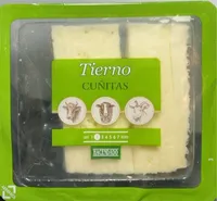Queso tierno en cuñitas