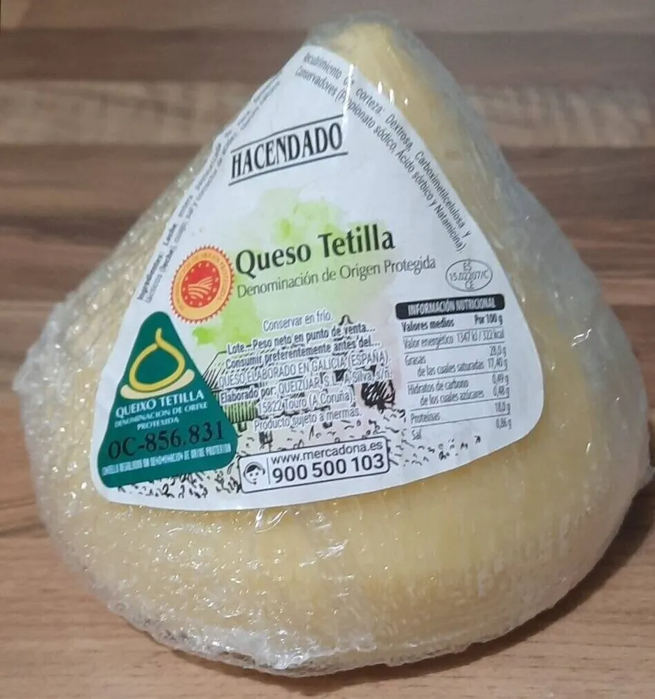 Queso tetilla