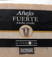 Queso añejo fuerte leche cruda oveja