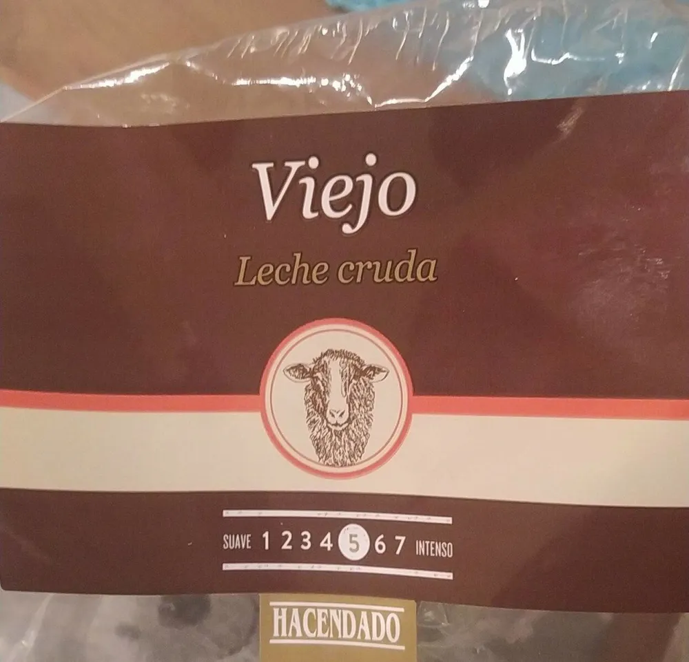 Queso viejo de leche cruda