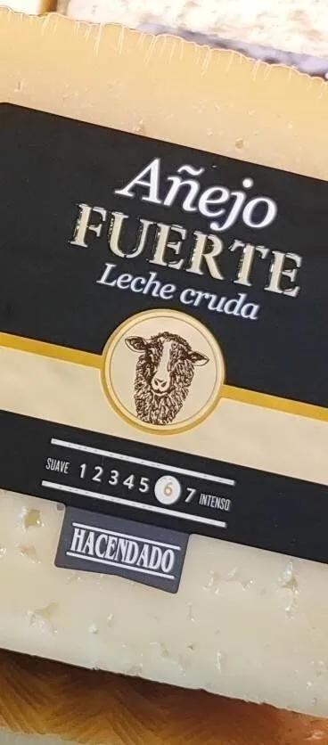 Queso Añejo fuerte le he cruda