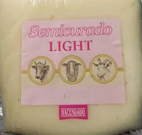 Queso semicurado light