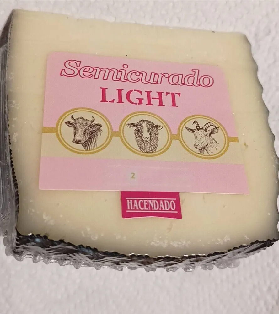 Queso Semicurado Light