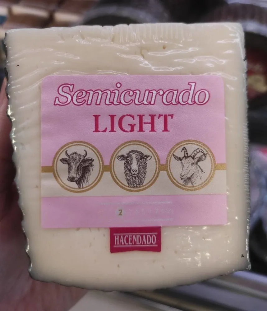 Queso Semicurado Light