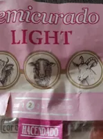 Queso semicurado light