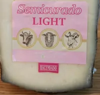 Queso semi curado light