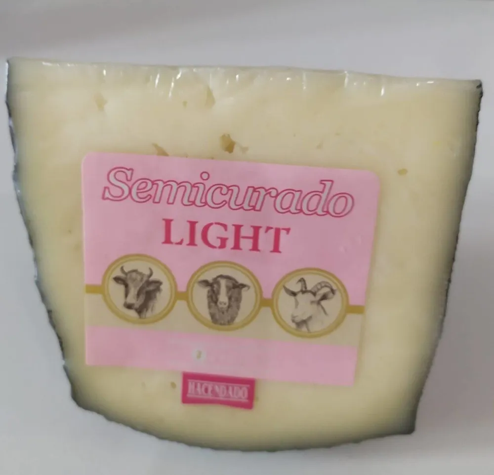 Queso semi curado light