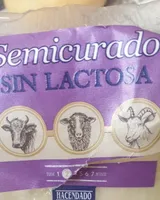Queso semicurado sin lactosa