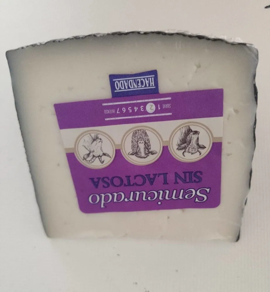 Queso Semicurado Sin Lactosa