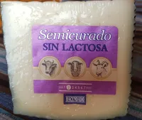 Queso semicurado sin lactosa