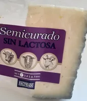 Queso semicurado sin lactosa