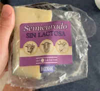 Semicurado sin lactosa