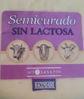 Queso sembrado sin lactosa
