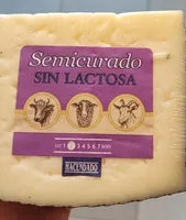 Queso semicurado sin lactosa