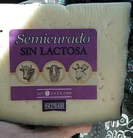 Queso  semicurado sin lactosa