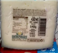 Queso semicurado sin lactosa