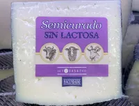 Queso semicurado sin lactosa