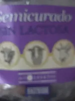 Queso semicurado sin lactosa