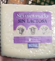 Queso Semicurado sin lactosa