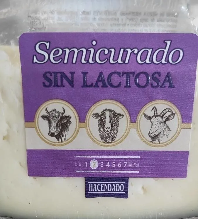 Questo semicurado sin lactosa