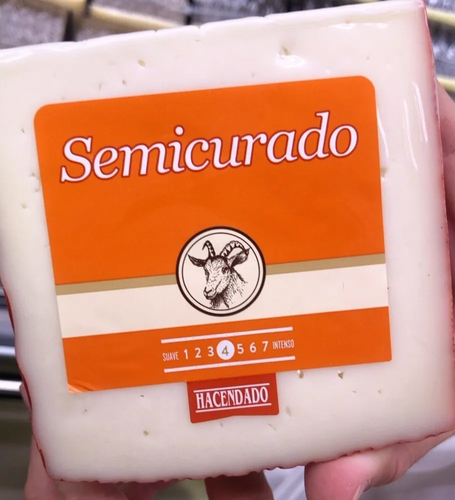 Queso semicurado  cabra