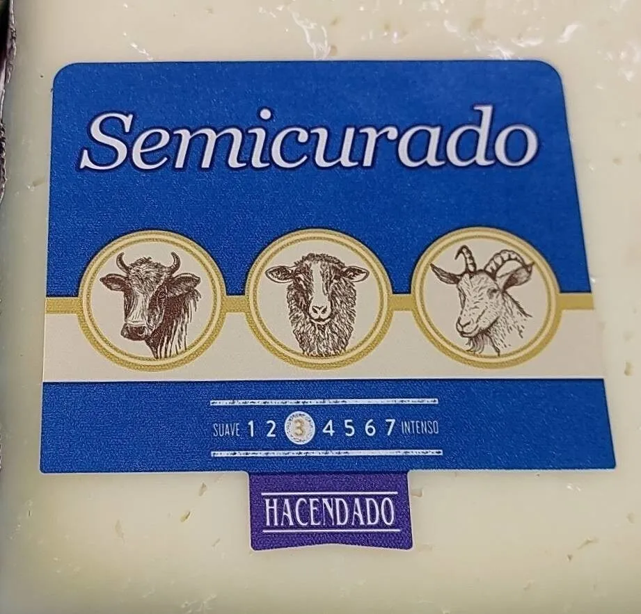 Queso semicurado mezcla