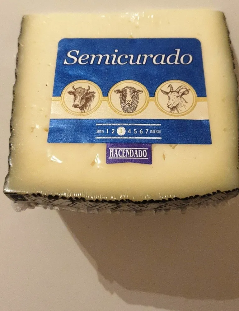 Queso de mezcla masurado