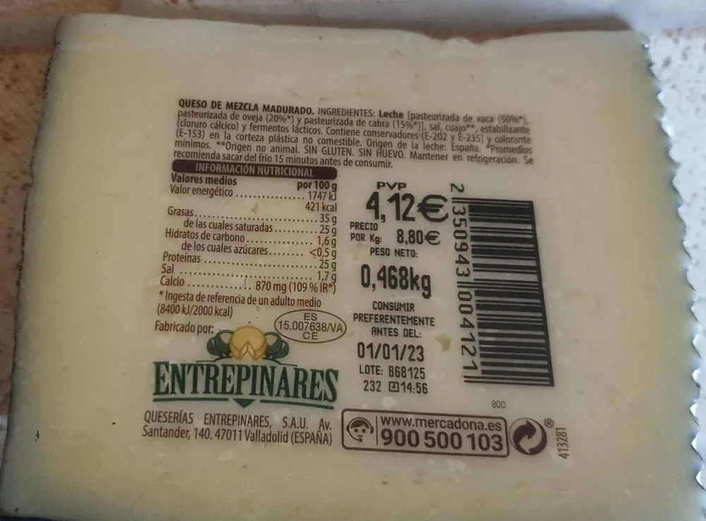 Queso semicurado